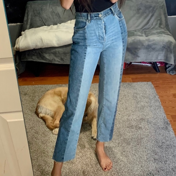 PacSun Denim - Pacsun high waist two tone jeans